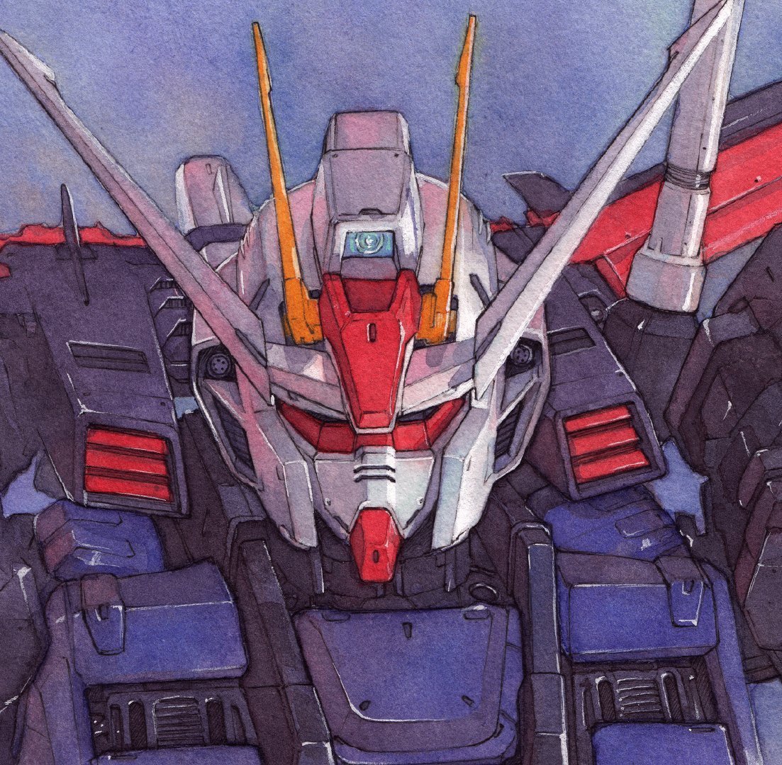 水彩高达艺术家hector trunnec