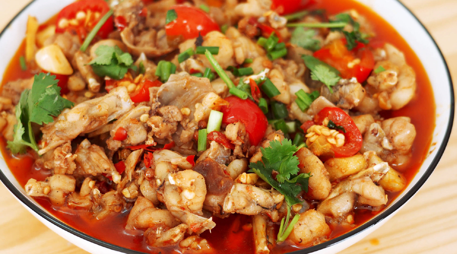 今日美食:泡椒牛蛙