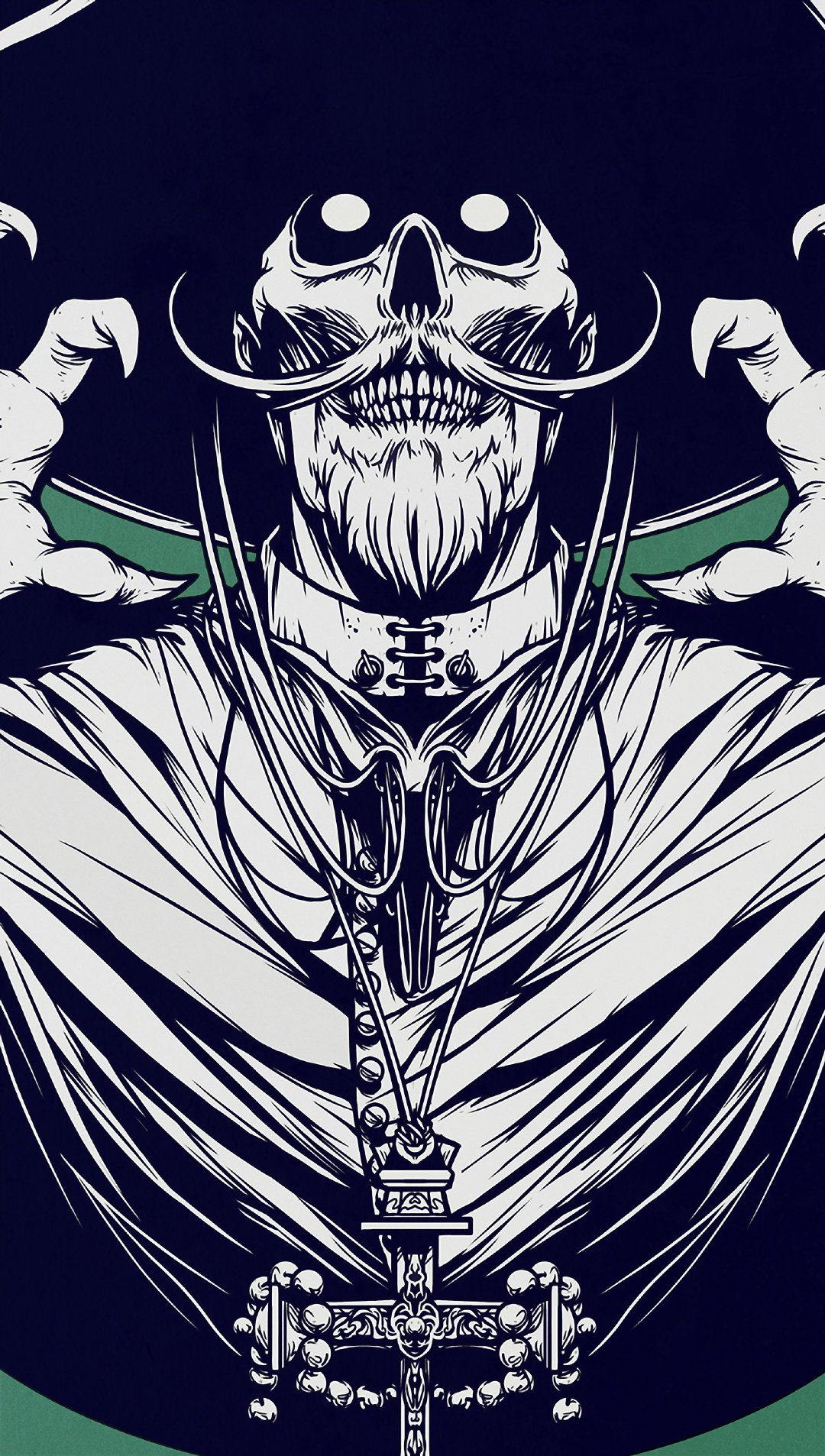 t恤印花图案潮流暗黑系