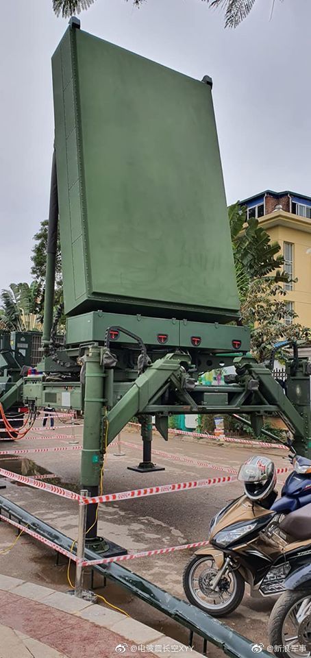 越军spyder防空导弹营装备的el/m2084有源相控阵雷达