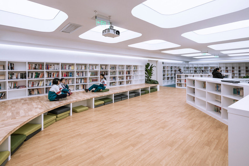 景山学校图书馆改造