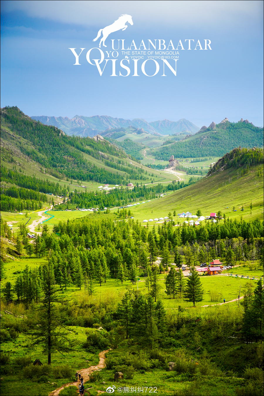 炎炎夏日最适合去乌兰巴托的大草原上吹凉风吃牛羊看夕阳