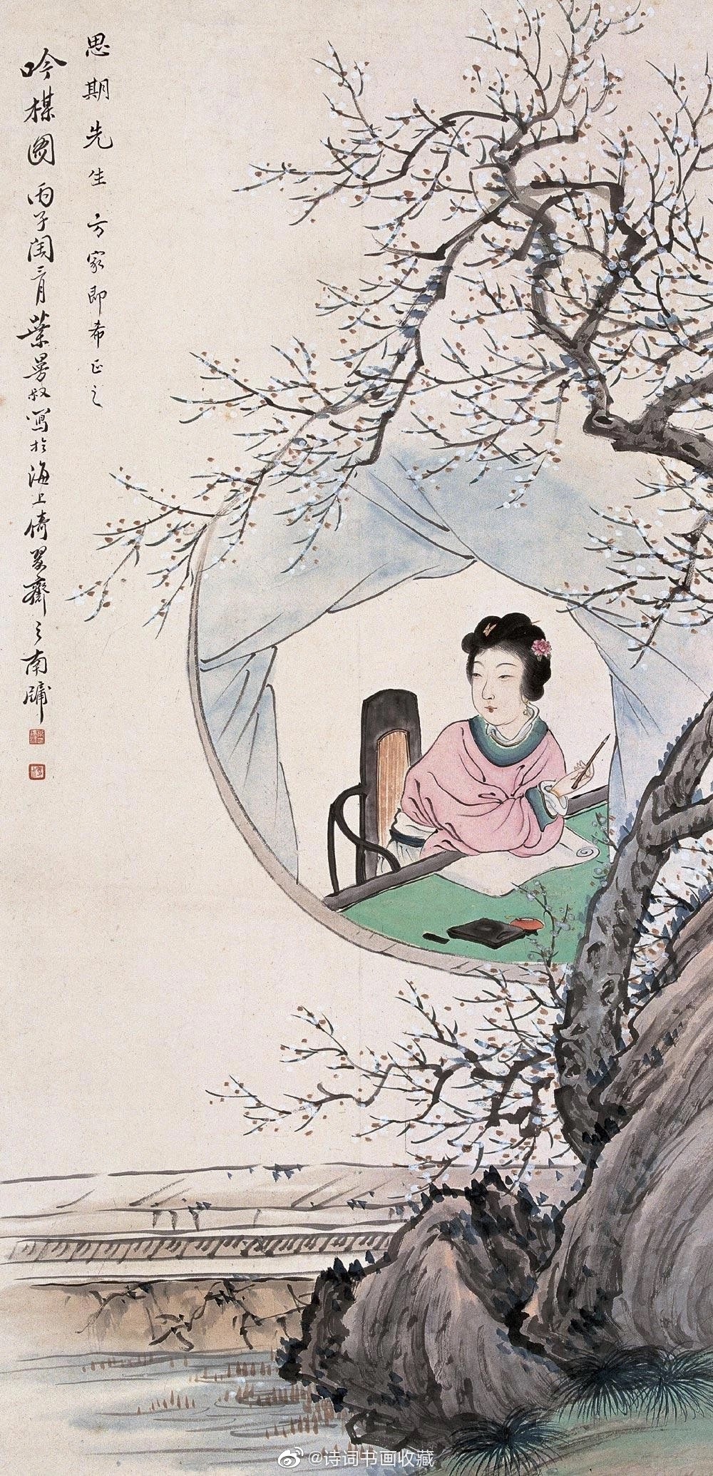 民国才女-叶曼叔笔下的人物作品欣赏