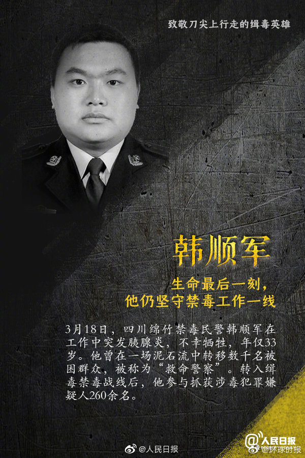 中国十大禁毒英雄图片
