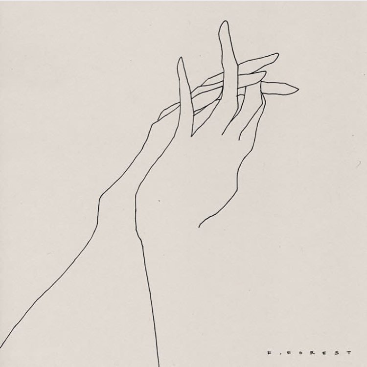 手部细节 | frédéric forest极简线条绘画|手部|绘画|线条_新浪新闻