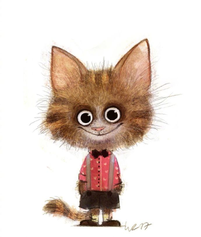 画笔下有情绪的可爱动物 | 德国插画师 wiebke rauers