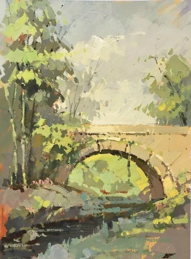 色彩风景随着空间距离远近会有怎么样的变化呢