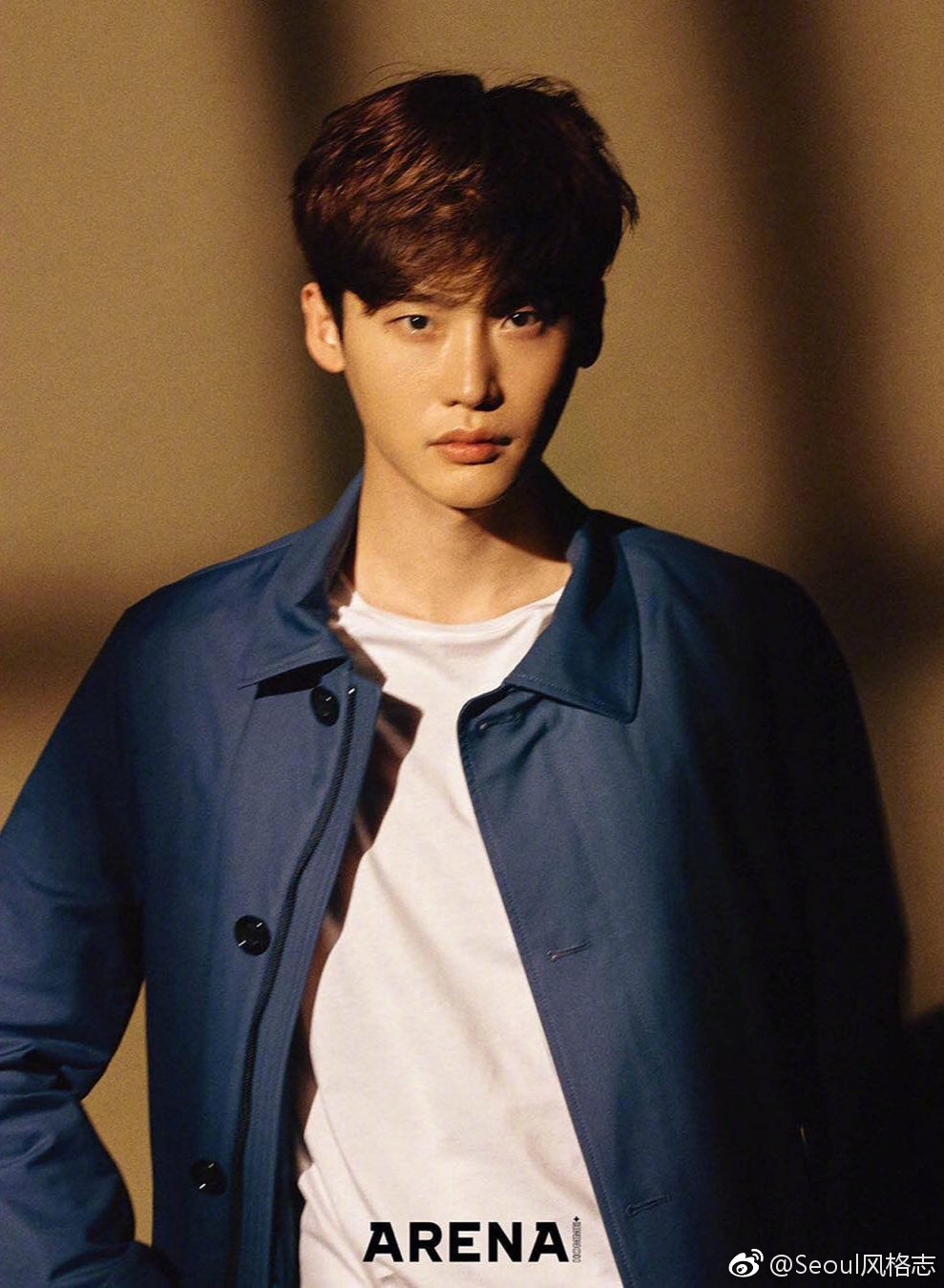 李钟硕和时尚杂志《arena》合作的最新画报公开