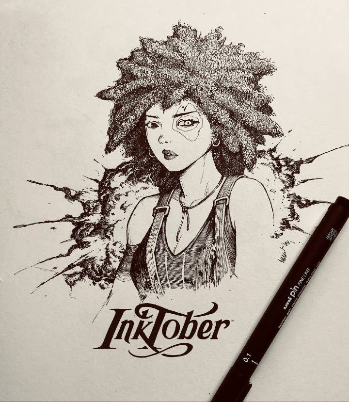 针管笔插画daoletrong