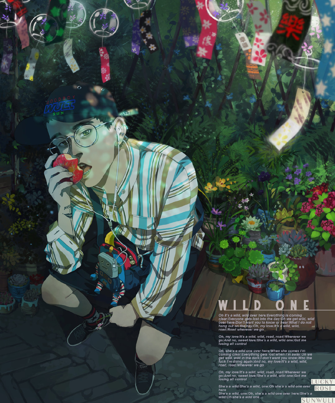 来自画师@孙无力 的插画作品