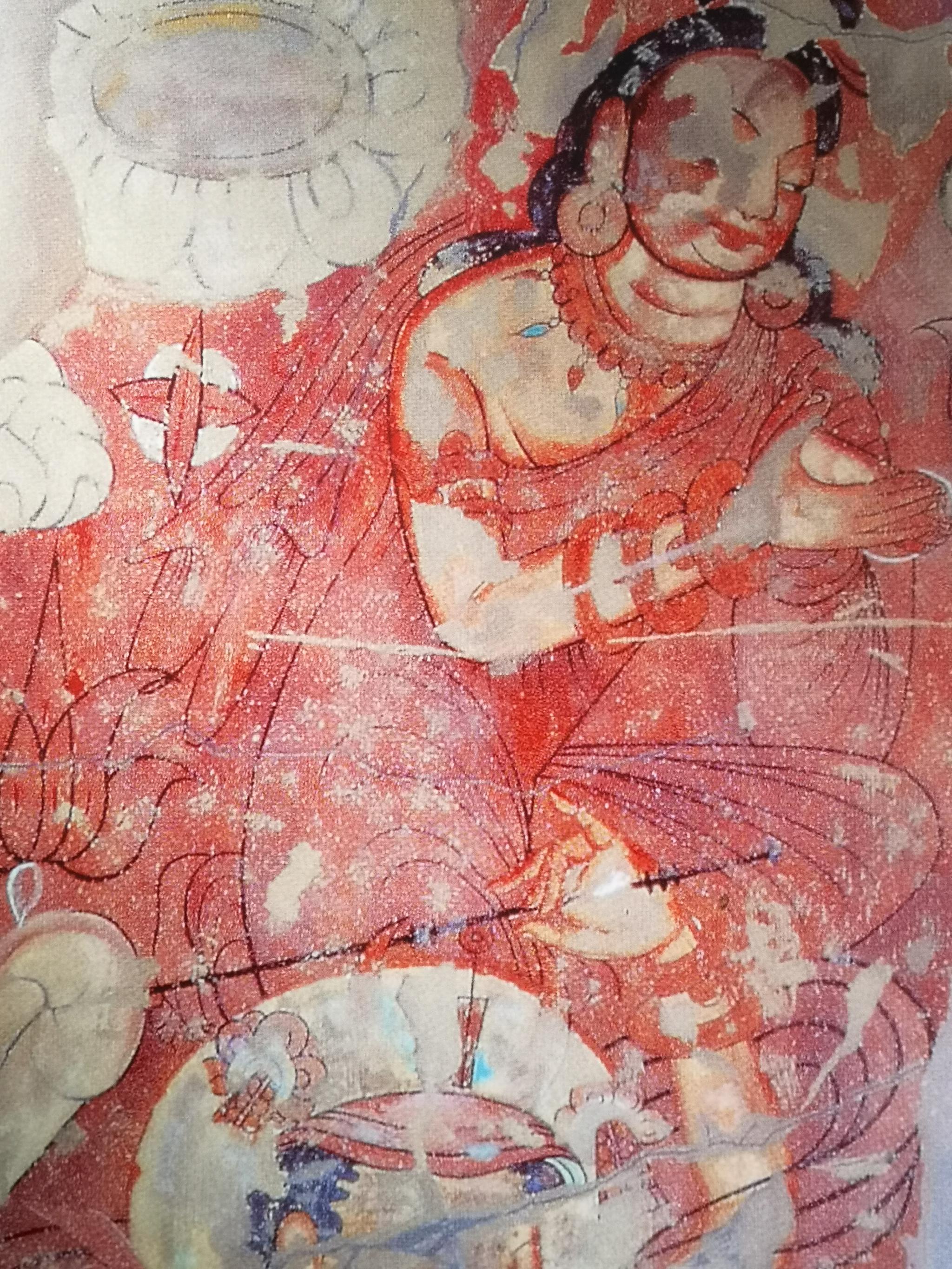天梯山石窟 壁画图片