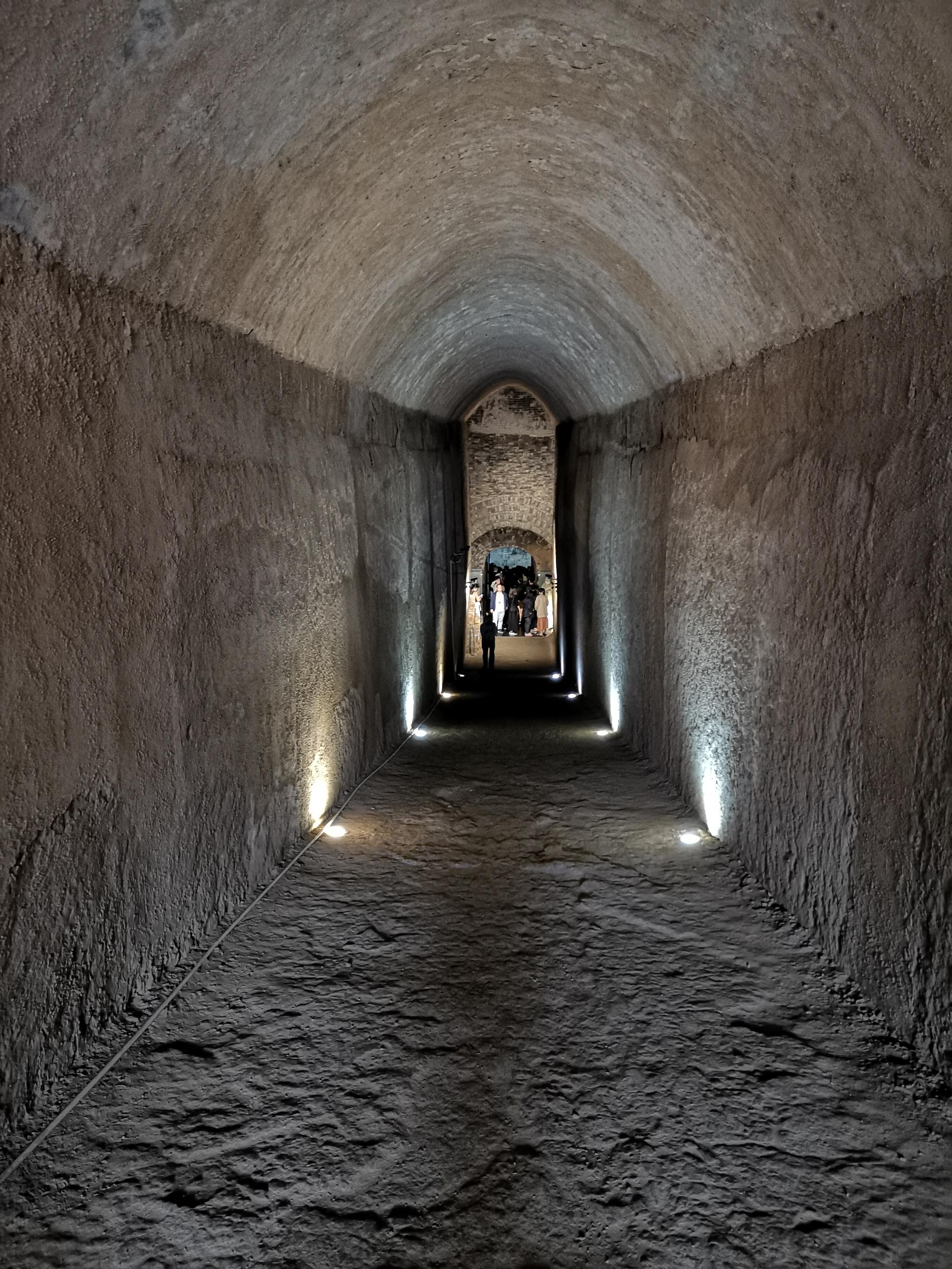 河南游学第三天,洛阳古墓博物馆,里面有北魏宣武帝的陵墓景陵