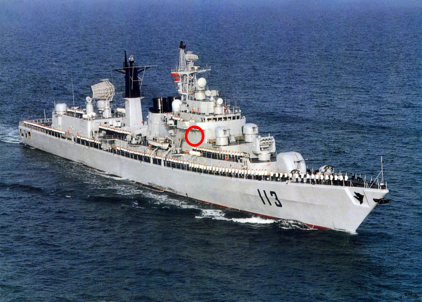 中国海军113青岛舰的动力疑问