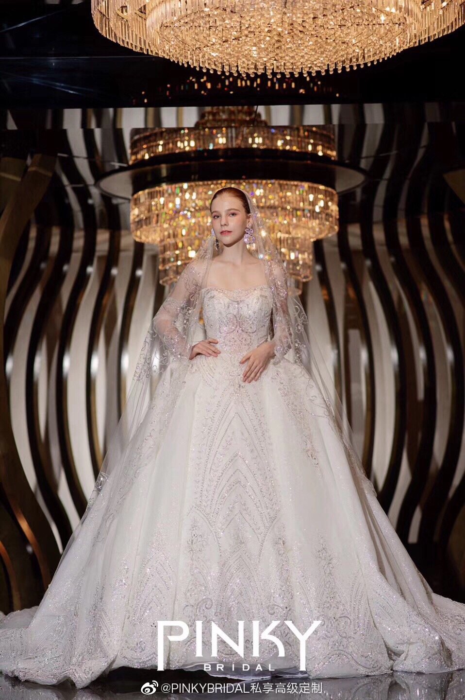 pinkyxsophia台湾婚纱女王高定系列