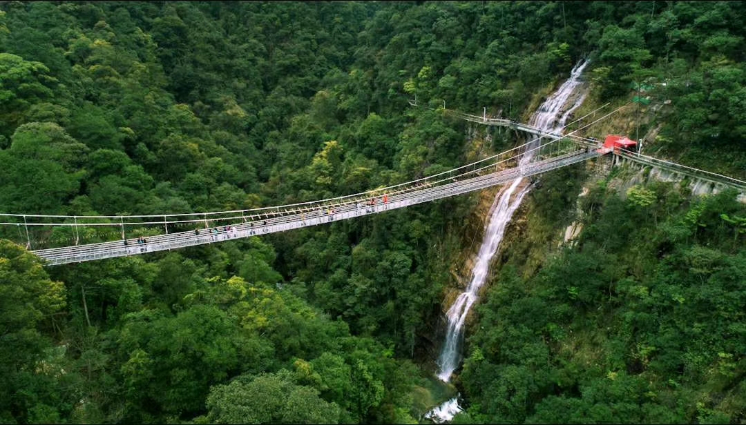 郴州九龙江玻璃桥门票免费送咯wow