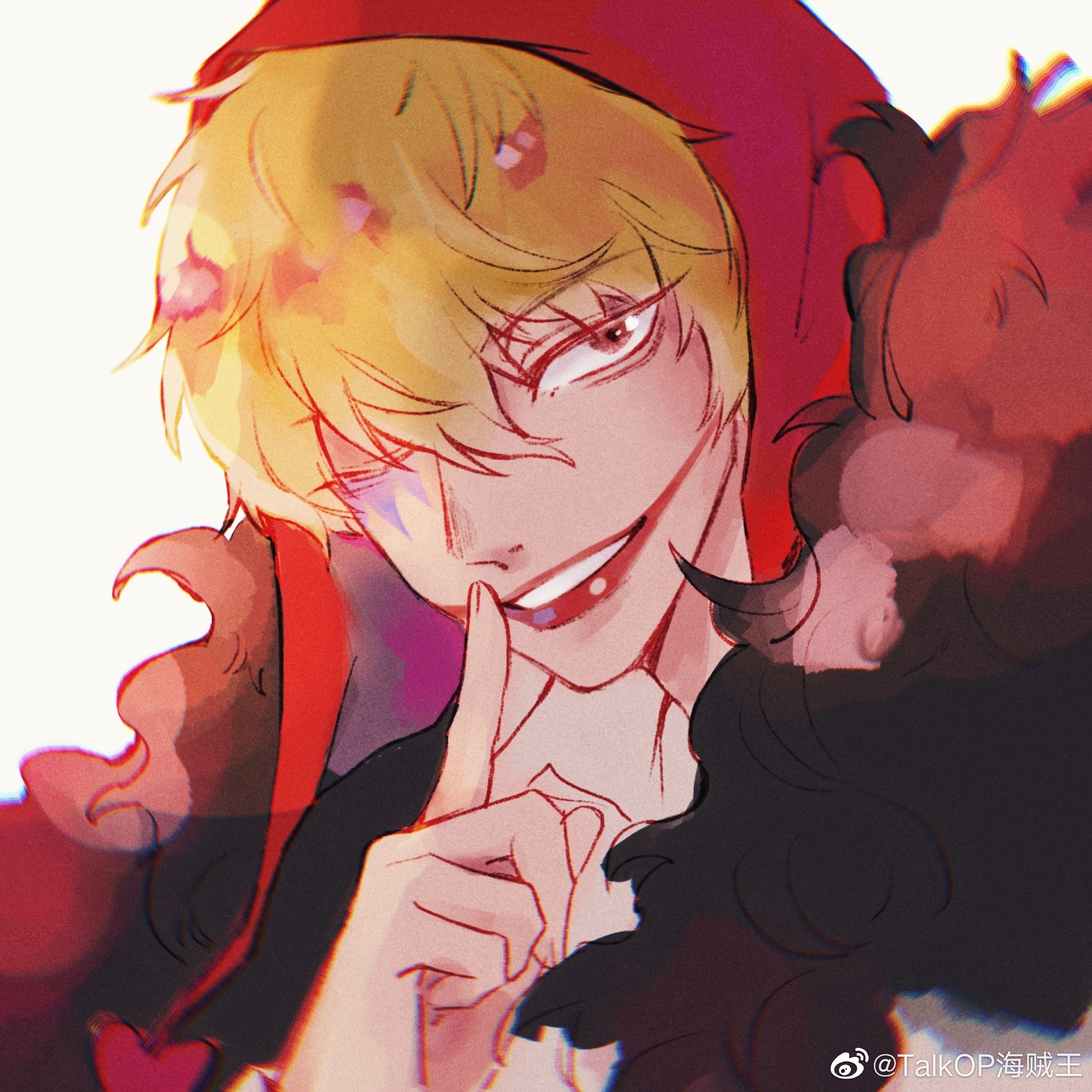 网友投稿画作.柯拉松.很赞!(来自@全靠罗续命 投稿)