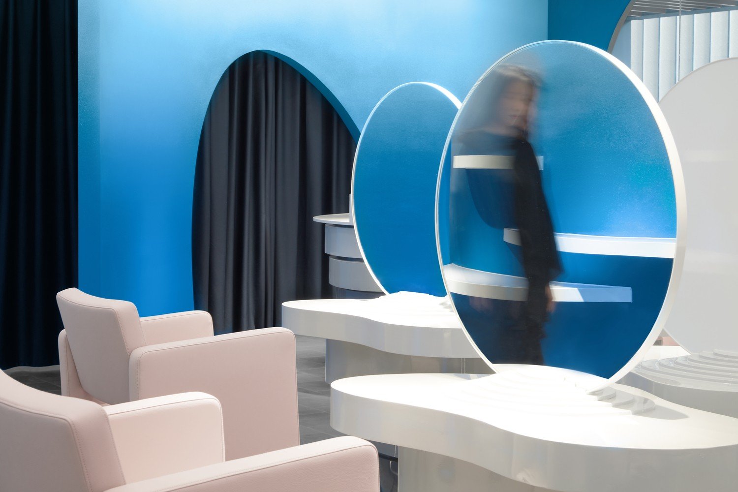 123architects北京蓝色迷雾美发沙龙