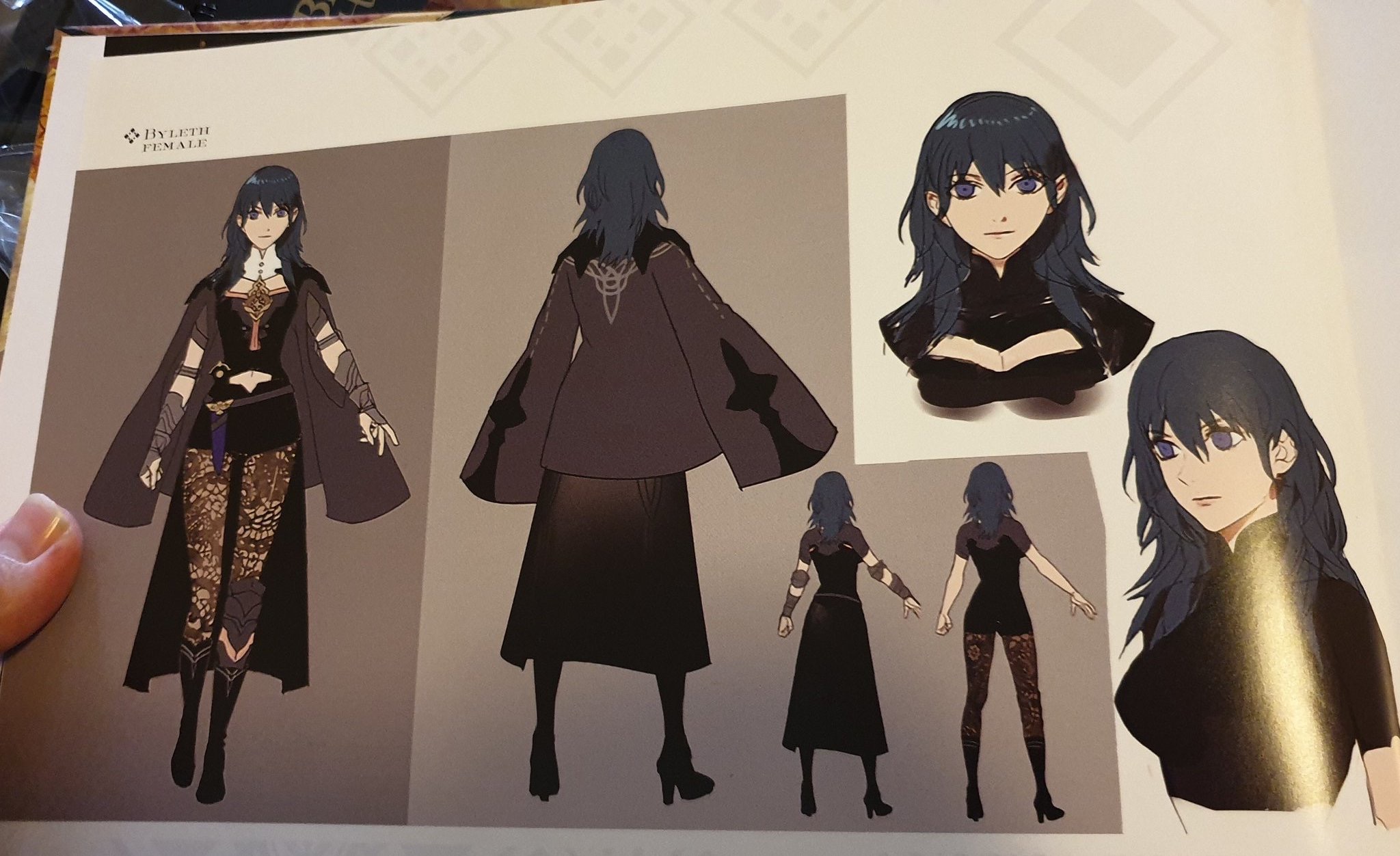 火焰之纹章风花雪月限定版设定集byredmakuzawa