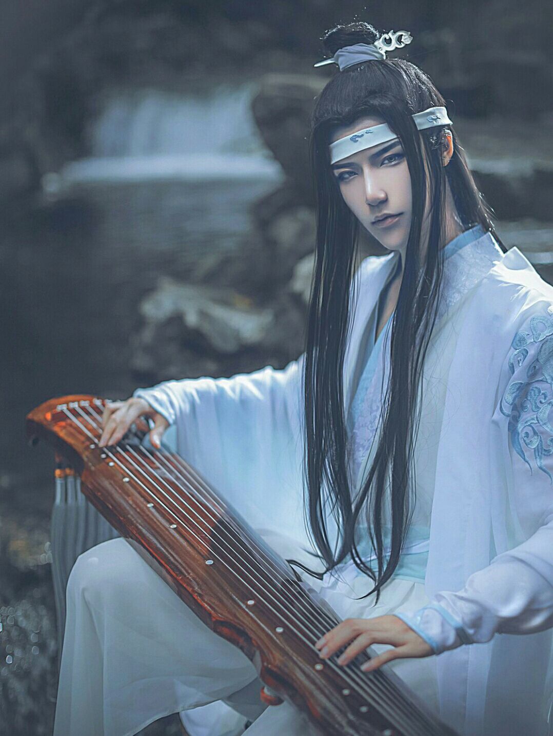当魔道祖师被cosplay后终于见到高冷版的蓝忘机帅气十足