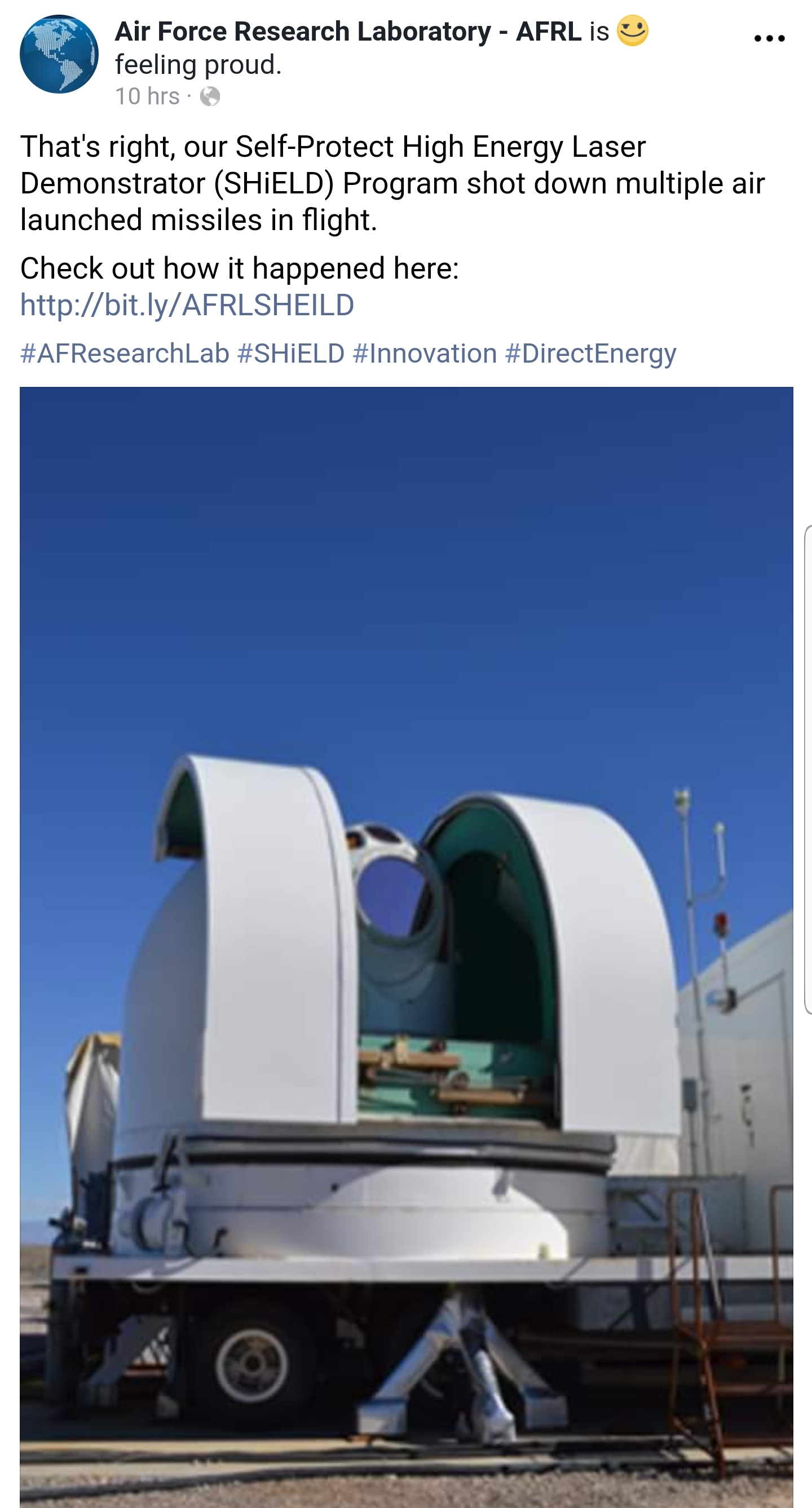 星战节,二等人公开机载激光炮