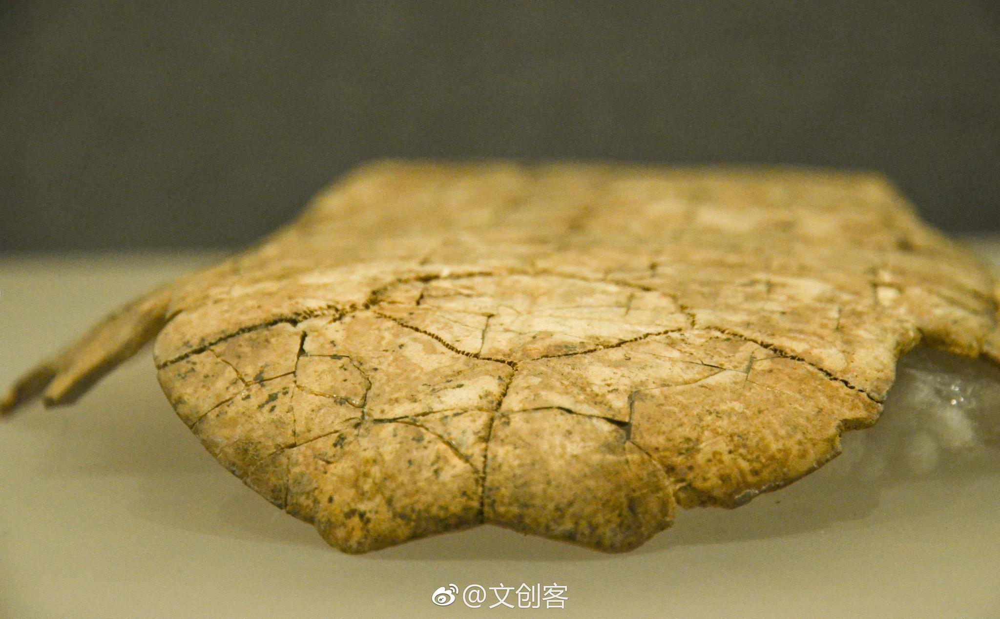 刻辞卜骨|河南博物院|小屯|殷墟|安阳市|卜骨_新浪新闻
