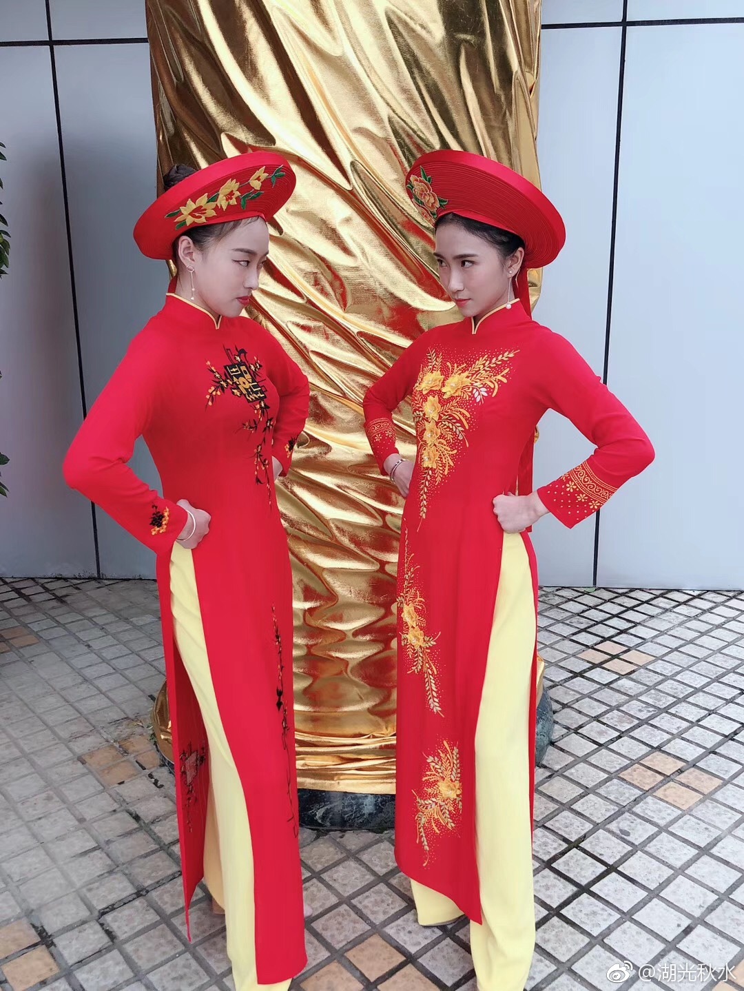 广西东兴京族妹子过新年，亮美装！|亮美|京族|广西东兴|妹子_新浪新闻