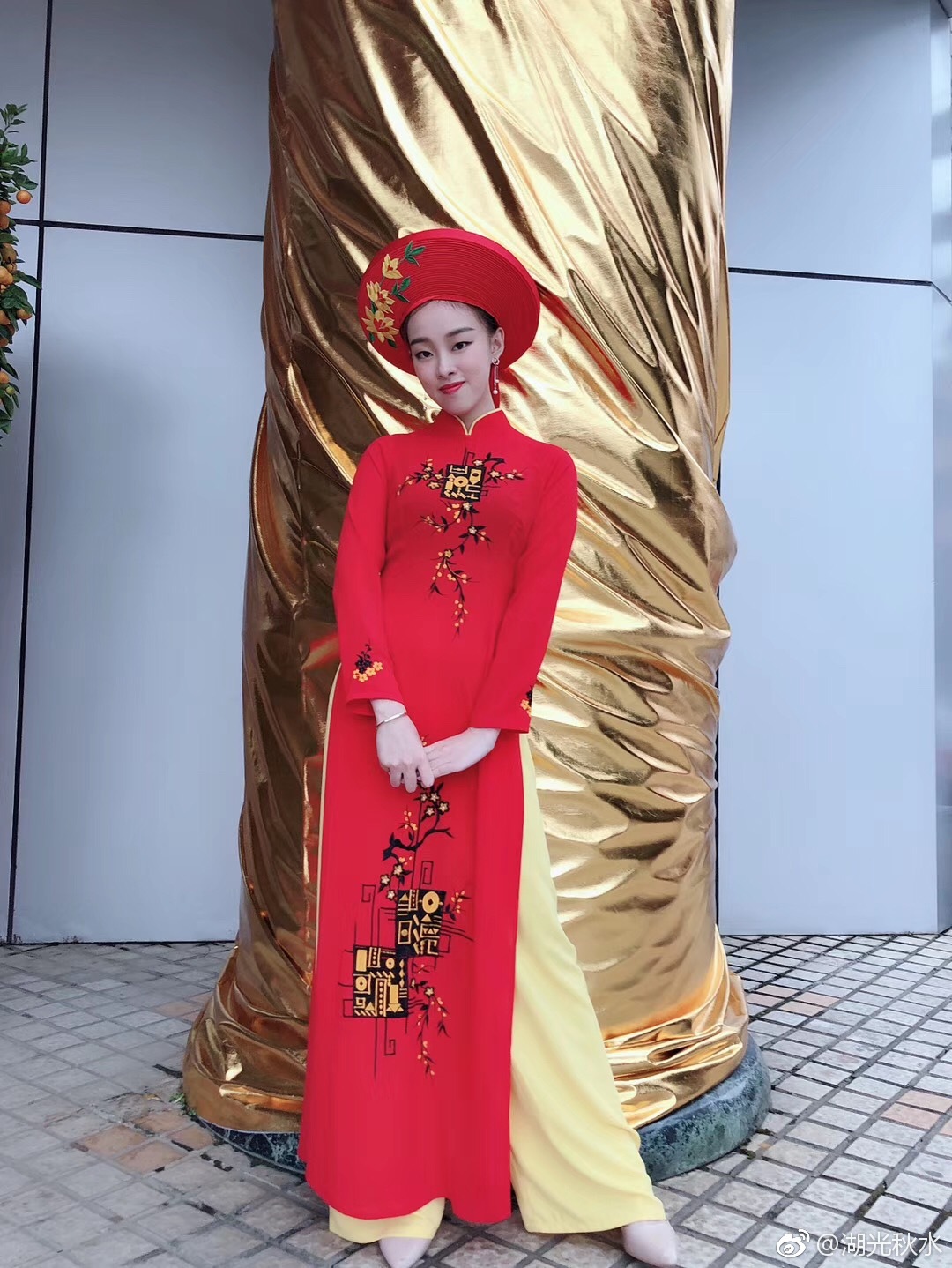 广西东兴京族妹子过新年,亮美装!