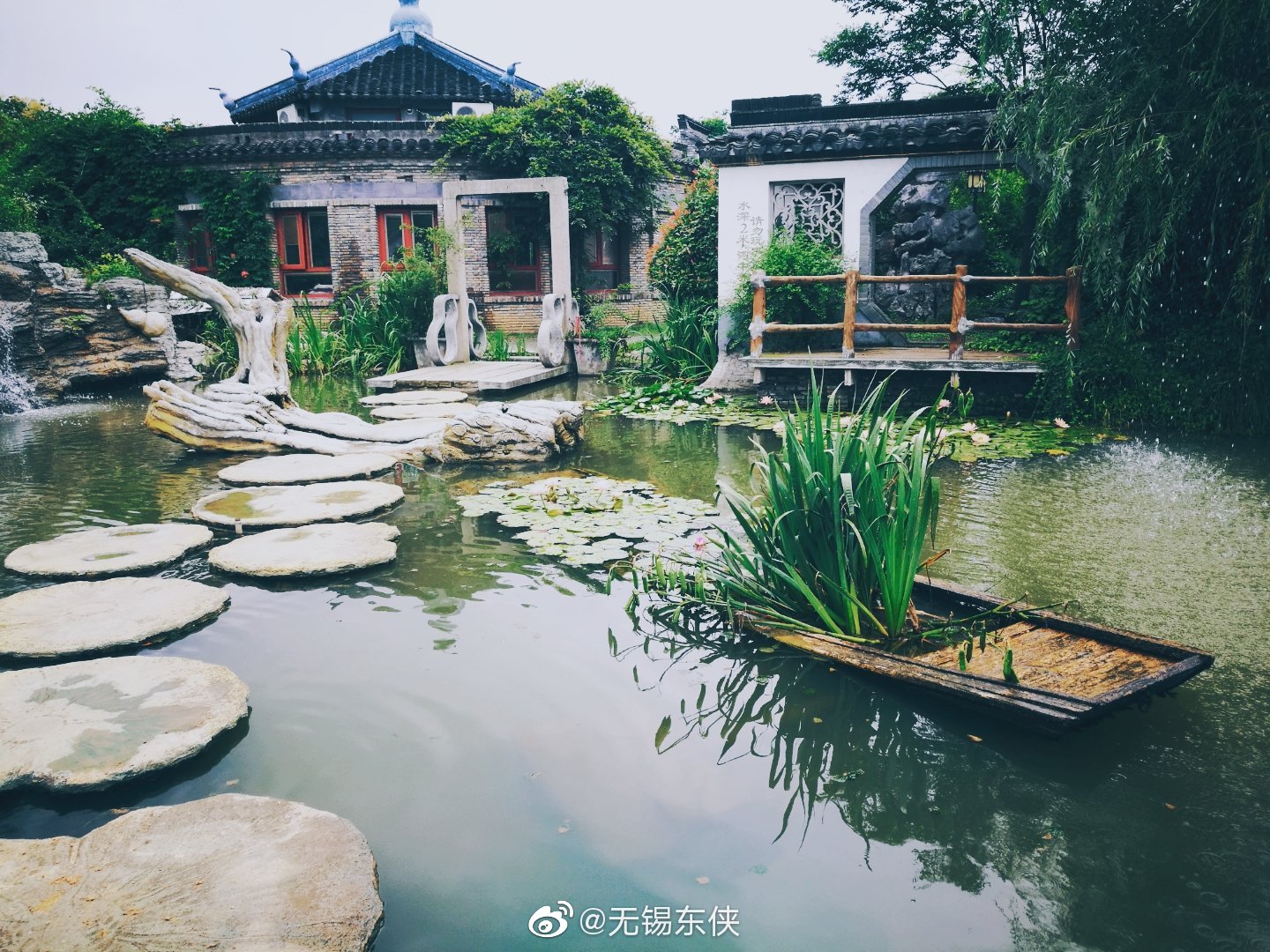 无锡阳山脚下的桃源山庄,不光菜品好,风景更美.