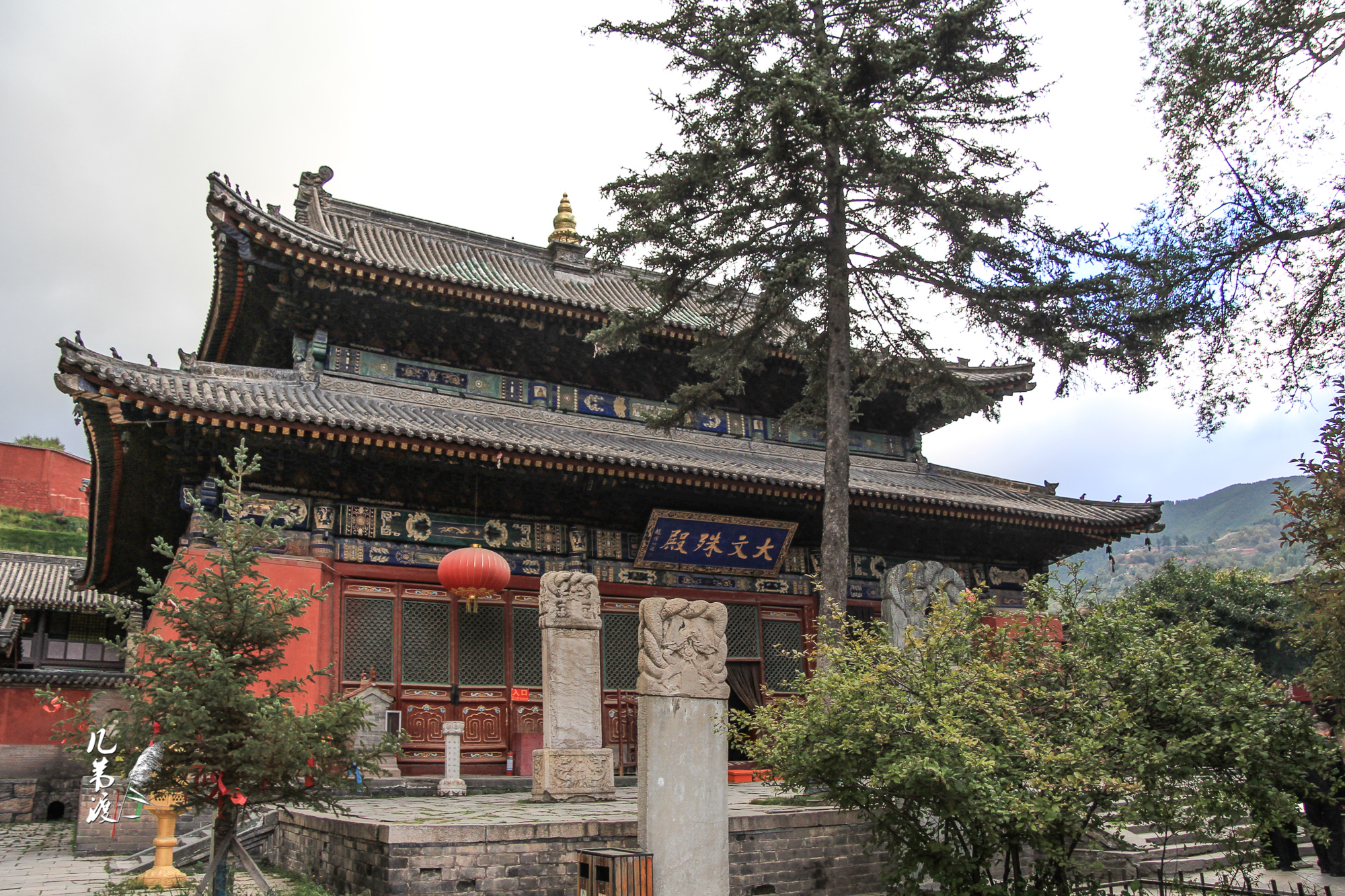 山中规模最大的黄教寺院|菩萨顶|黄教寺院|五台山_新浪新闻
