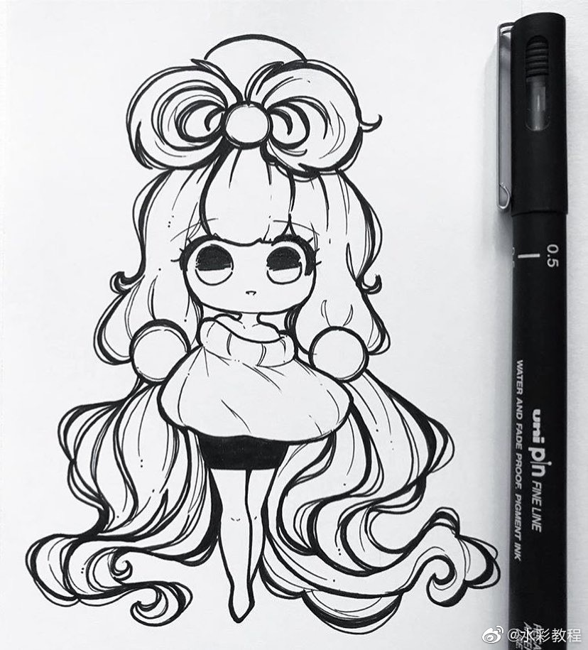 一起多练练线条吧byinschuubibi