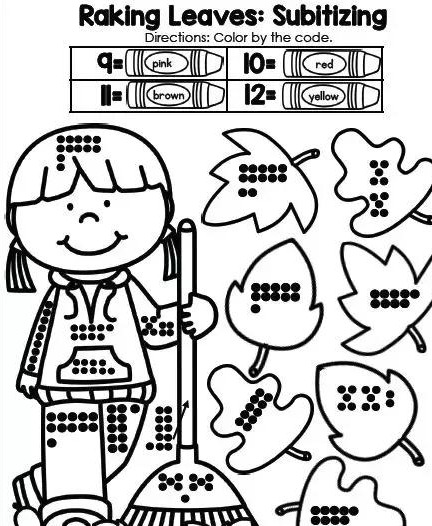 这项数学能力需要早点练习啦,让小学数学更轻松|数字|小圆点|涂色