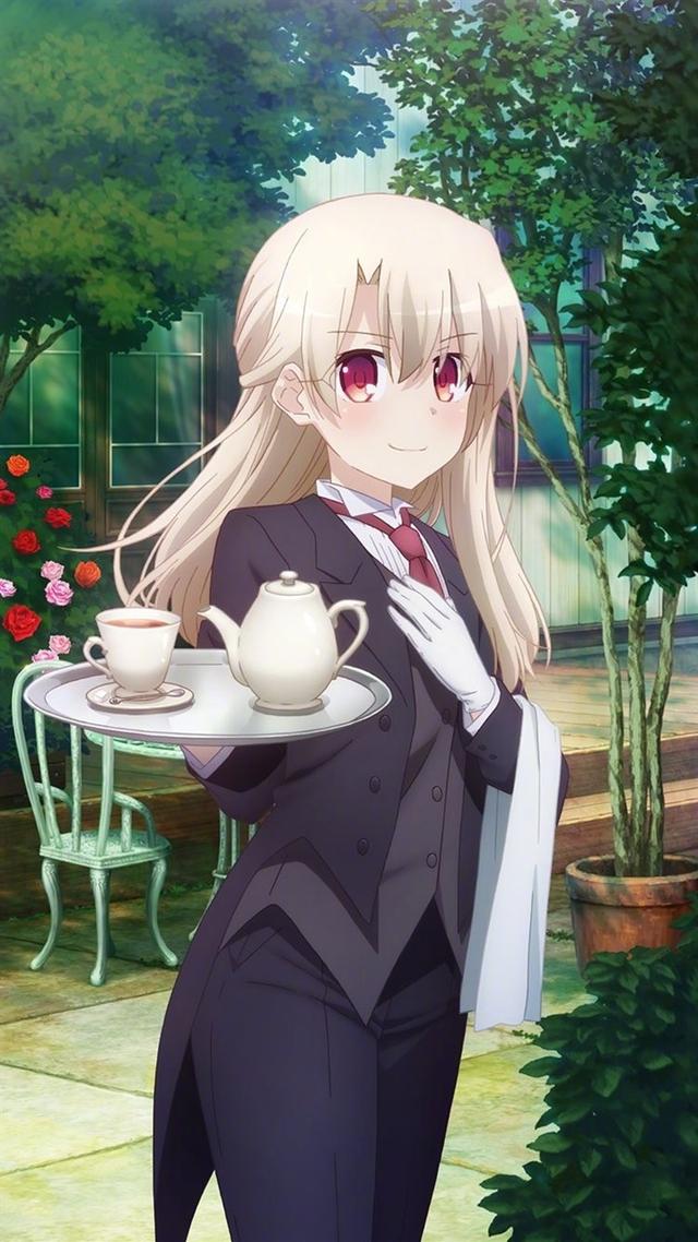 手机壁纸精选图片808-魔法少女伊莉雅动漫安卓高清壁纸