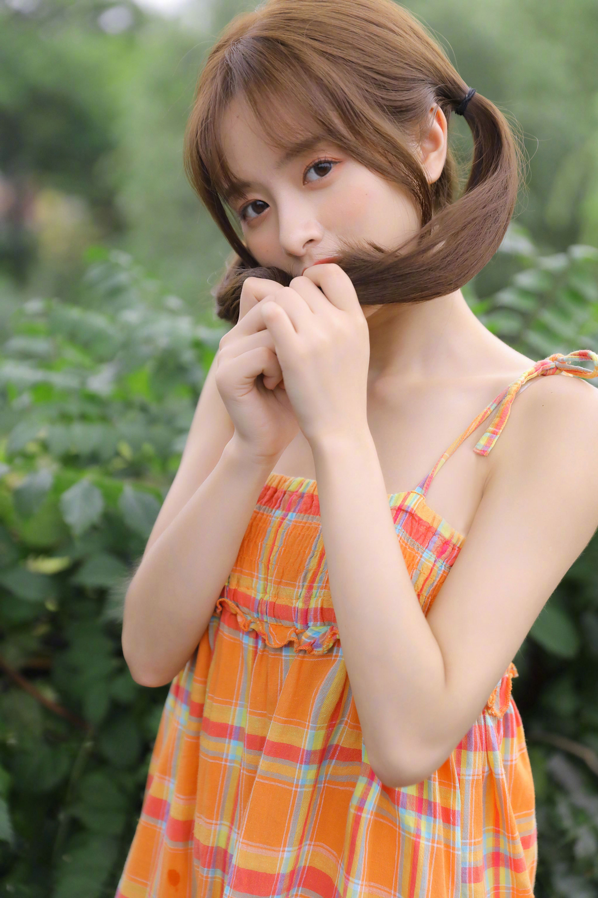 果味夏天你是橙味儿的呀有鹿酱出镜snh48张茜