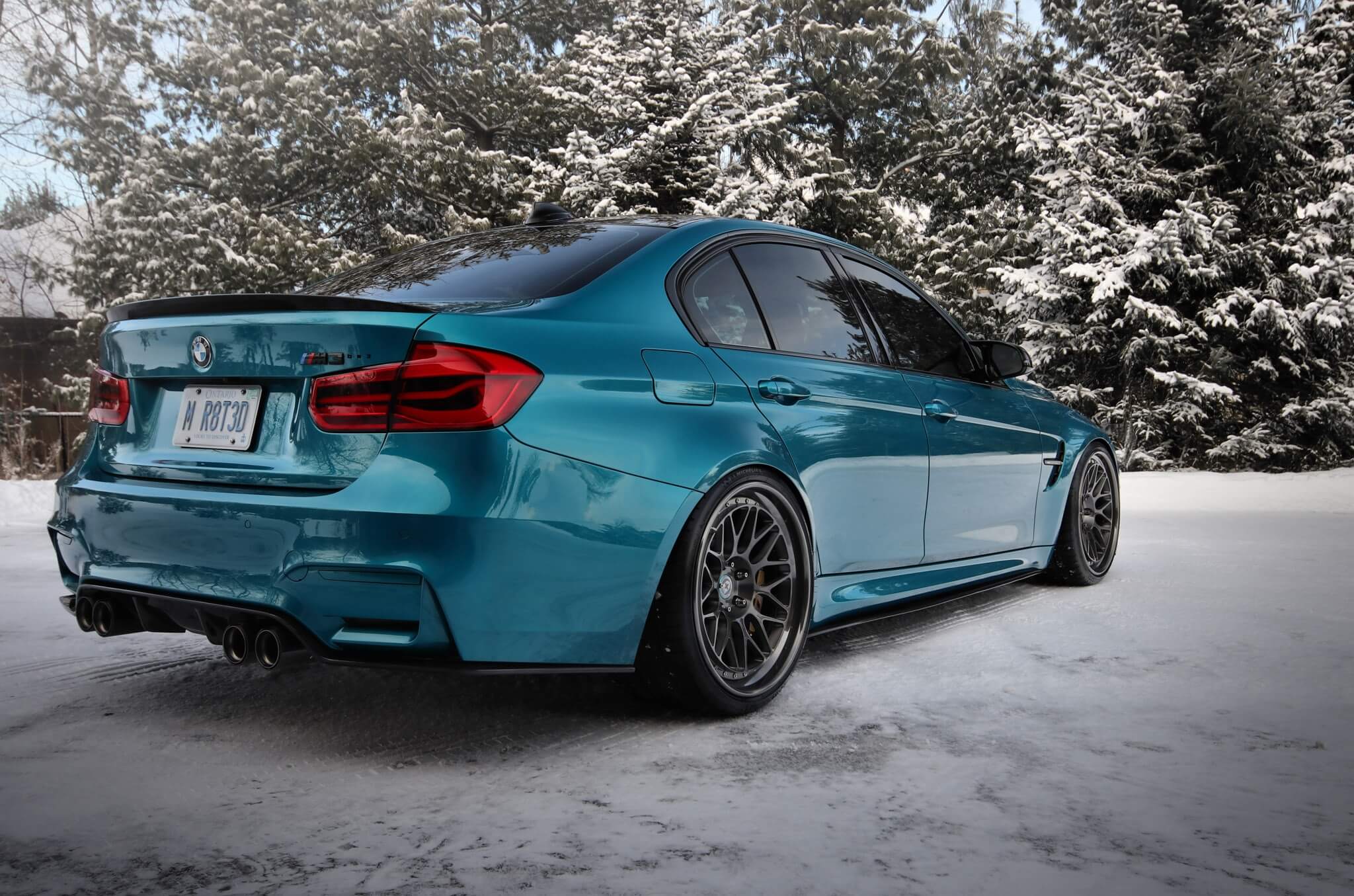 宝马m3锻造轮毂升级由美国hre在加州发布classic