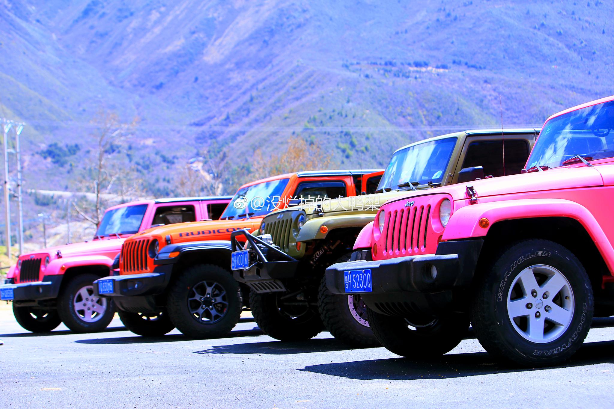 是不是川藏线上最帅的牧马人车队就问你是不是