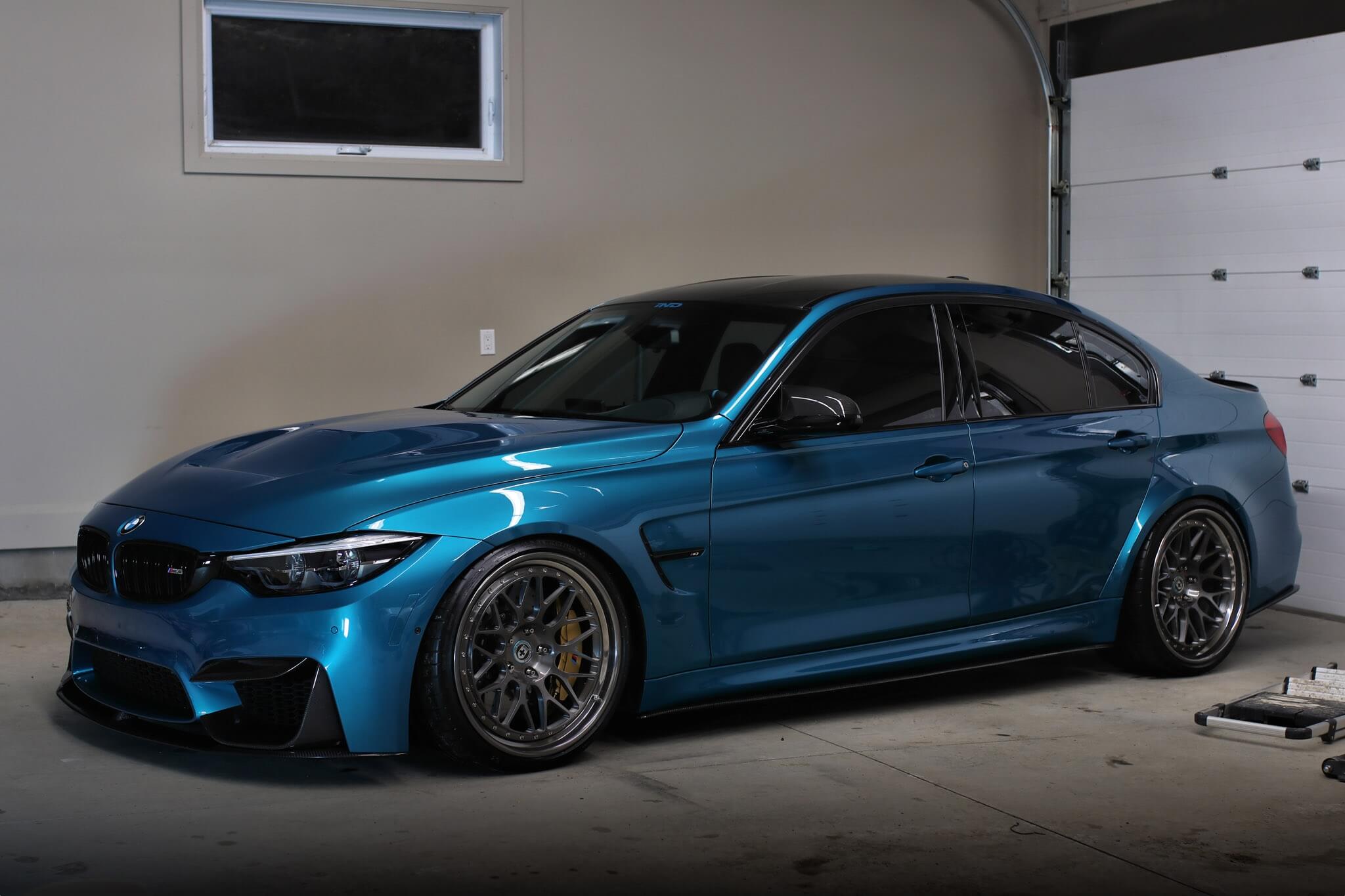 宝马m3锻造轮毂升级由美国hre在加州发布classic