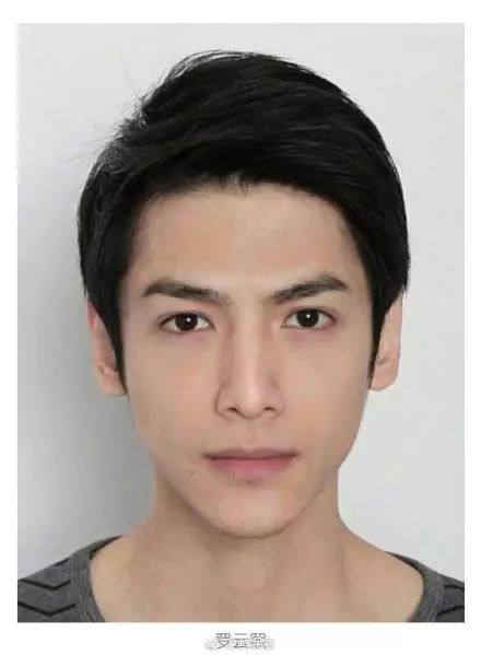 男明星证件照大盘点果然帅哥怎么拍都是帅的啊