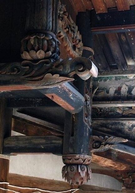 中国古代建筑装饰的魅力，用垂莲柱出挑屋檐，占天不占地|屋檐|用地|建筑装饰|魅力_新浪新闻