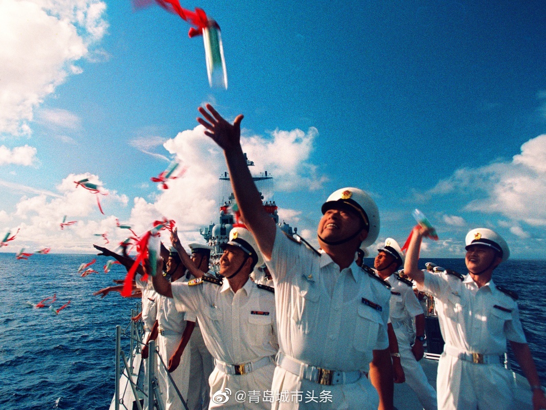 今天,祝中國海軍生日快樂