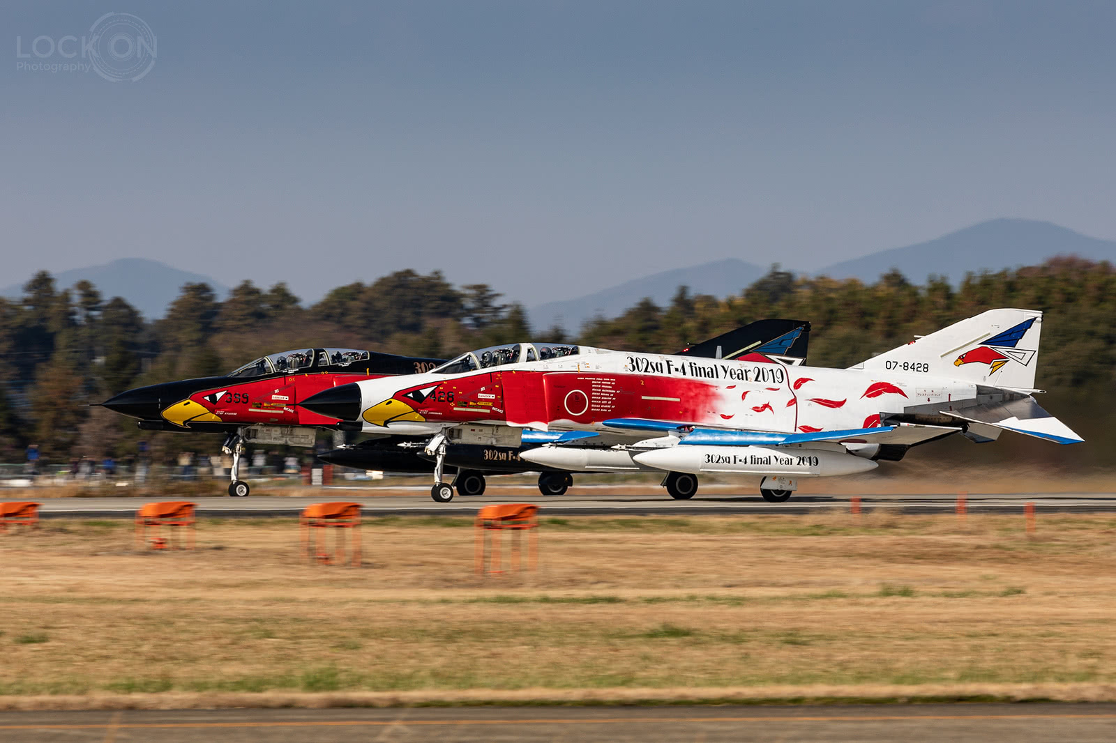日本空自岐阜基地航空日高清照 老鬼怪的涂装是如此的"亮骚"