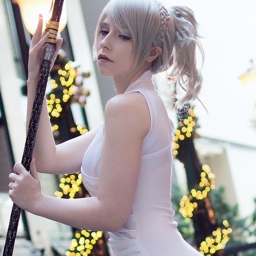 《最终幻想xv》露娜弗蕾亚 cos 出镜:ladyxzero