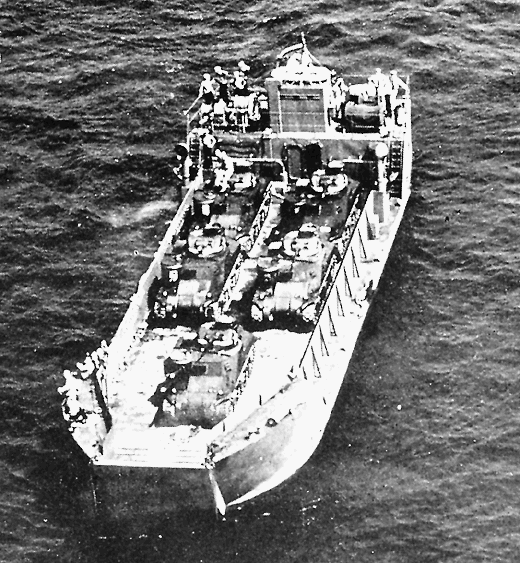 坦克登陆舰往返于英吉利海峡的搬运工登陆部队最好的朋友