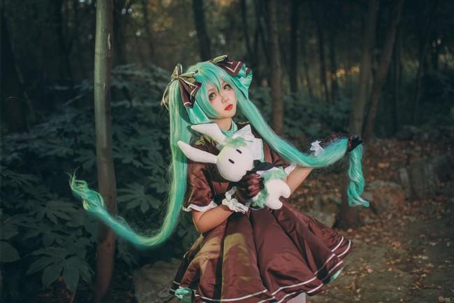 Kangle Voc@loid VOCALOID 初音未来 兔子洋装 小姐姐超可爱啊~