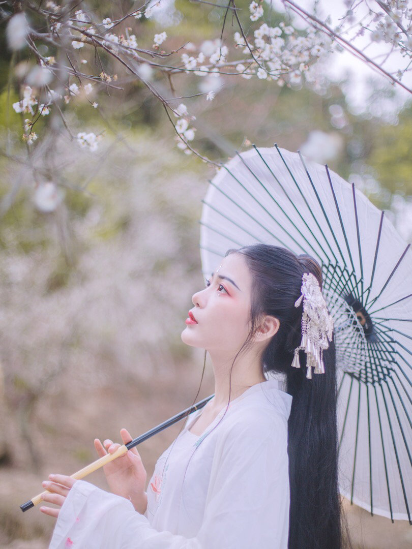 汉服十二花神令 梅花花神香雪海 汉服十二花神令 梅花花神香雪海