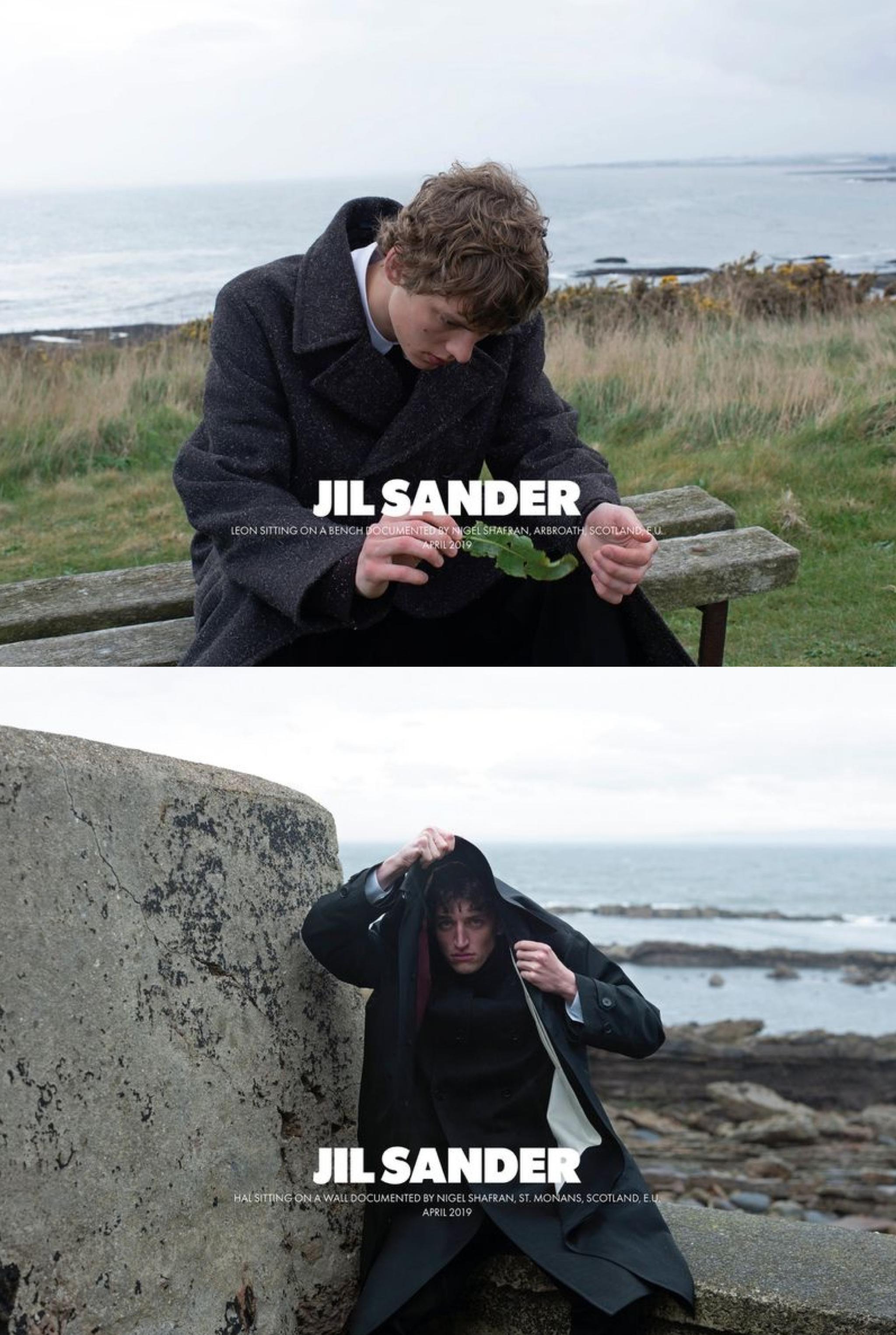 jilsanderfw2019campaign每季广告都非常有质感的jilsander新