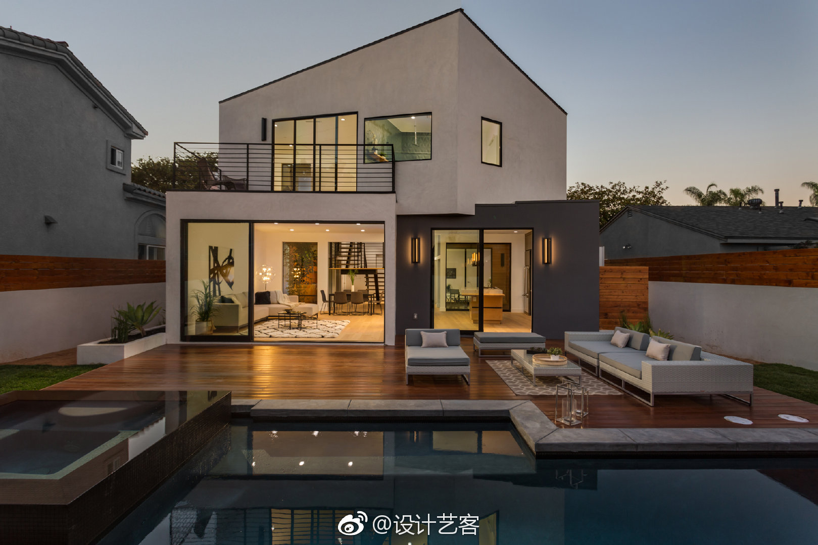 现代自由的美式住宅,来自洛杉矶的admiral house