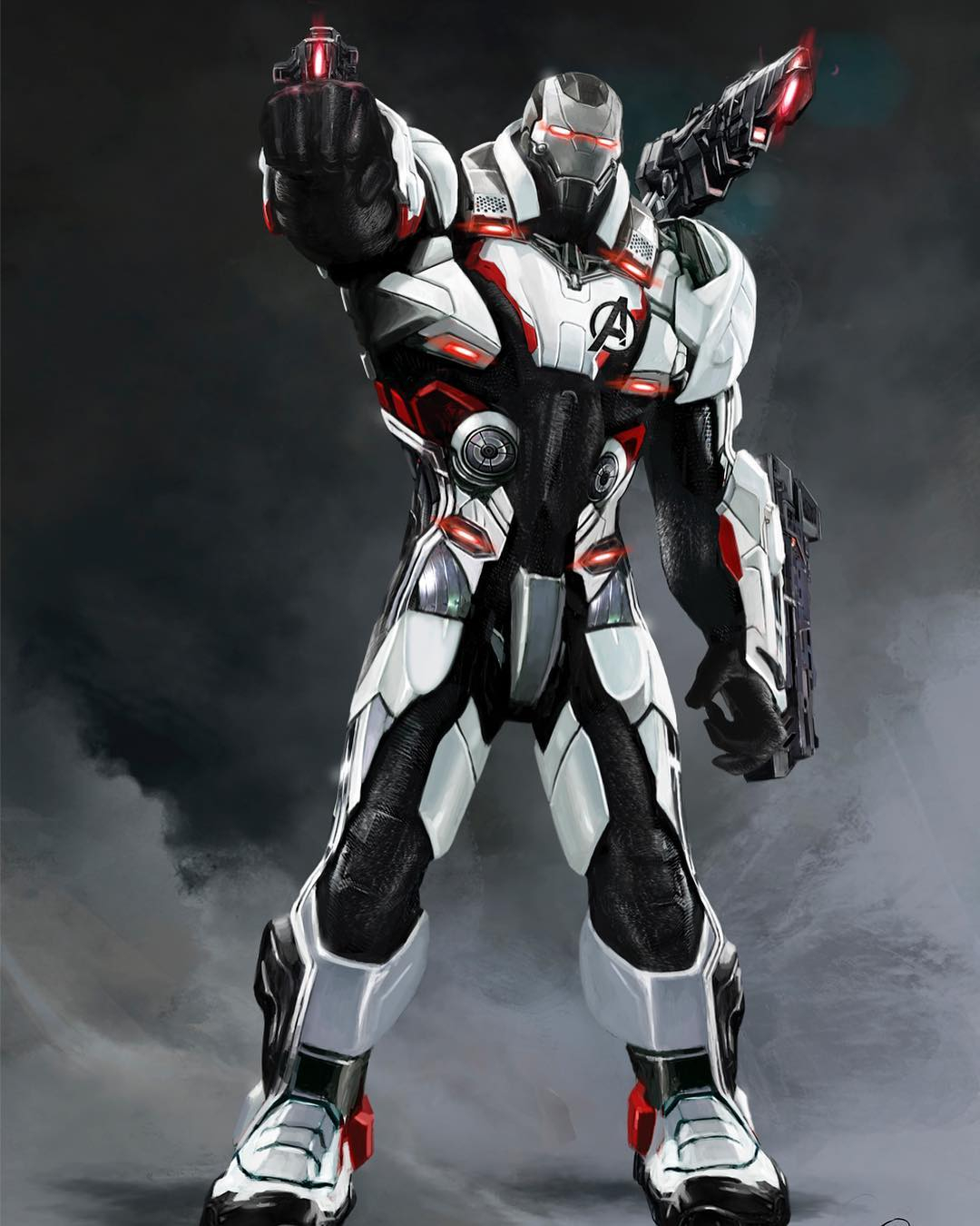 复仇者联盟4终局之战复仇们身穿量子战服的概念图