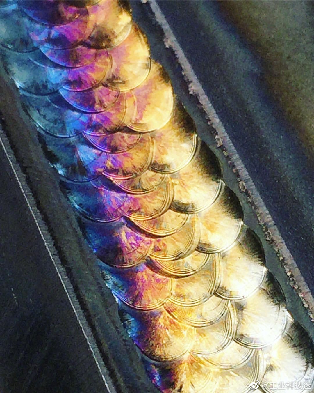 近距离欣赏焊接艺术