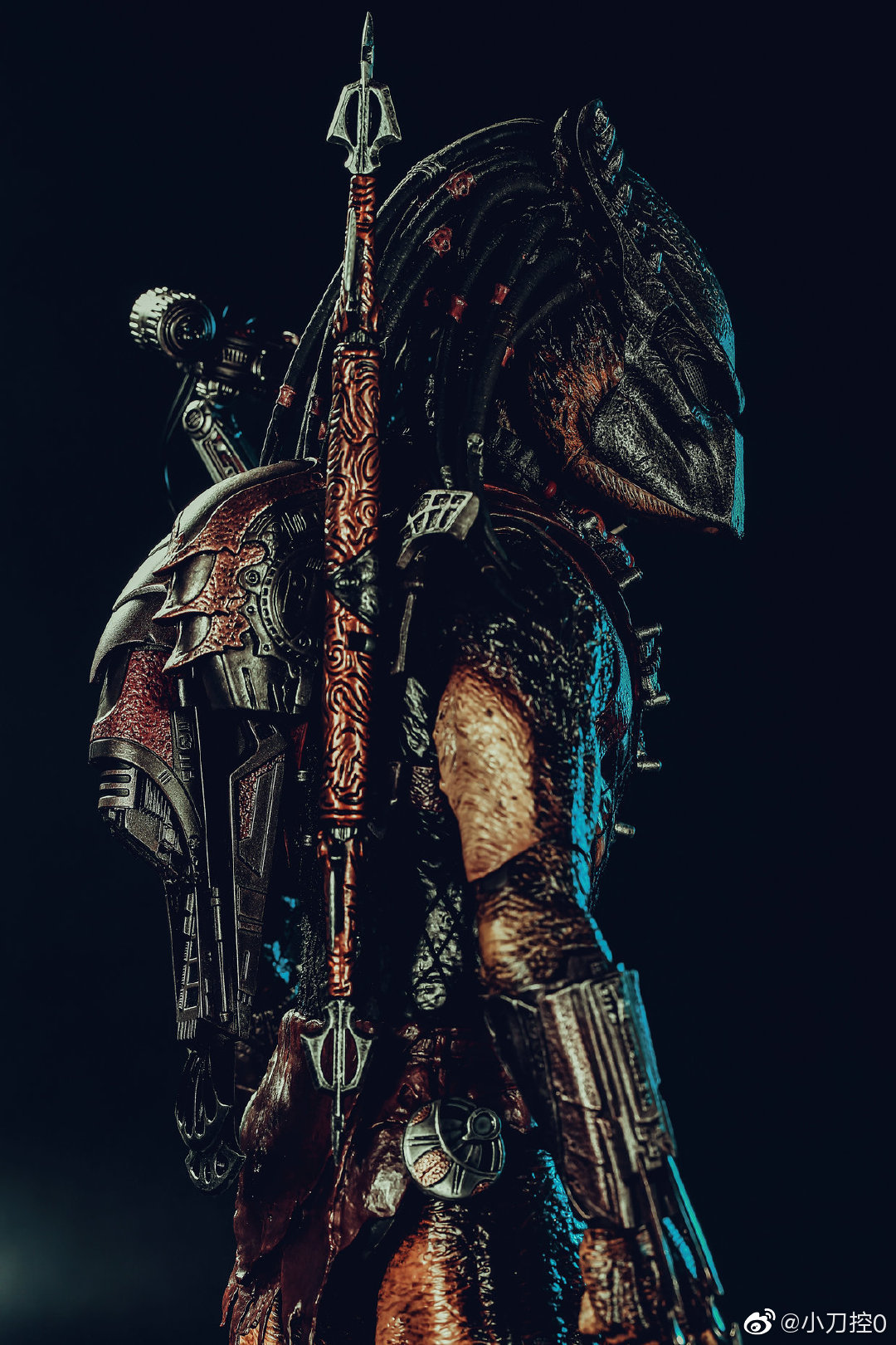 hottoys 1/6 mms443 avp - 铁血战士 独狼/wolf predator