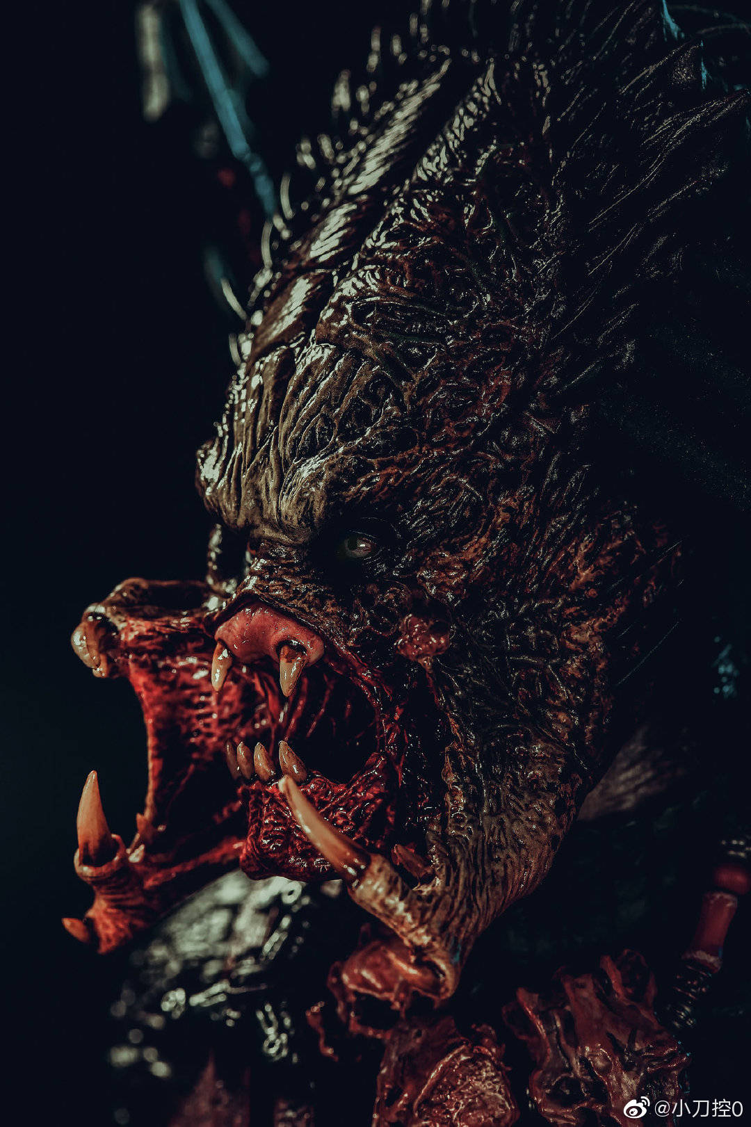 hottoys 1/6 mms443 avp - 铁血战士 独狼/wolf predator